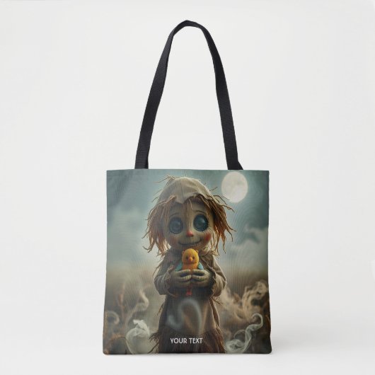 Fantasy Niedlich Moon Scarecrow Halloween Tasche (Vorderseite)