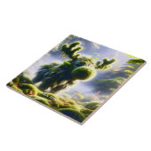 Fantasy Niedlich Moss Moose Forest Fliese (Seite)