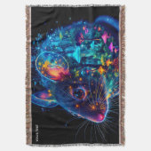 Fantasy Niedlich Mouse Mushroom Forest Decke (Vorderseite Vertikal)