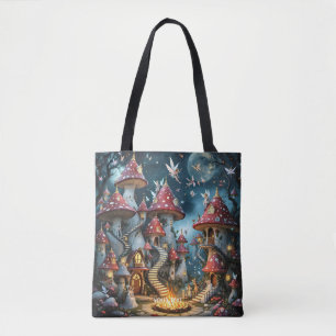 Fantasy Niedlich Mushroom Forest Realm Tasche