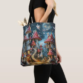 Fantasy Niedlich Mushroom Forest Realm Tasche (Von Nahem)