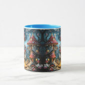 Fantasy Niedlich Mushroom Forest Realm Tasse (Zentrum)