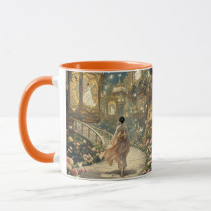 Fantasy Niedlich Music Box Garden Tasse