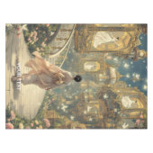 Fantasy Niedlich Music Box Garden Tischdecke (Vorderseite (Horizontal))