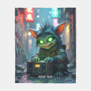 Fantasy Niedlich Music Joy Street Fleecedecke