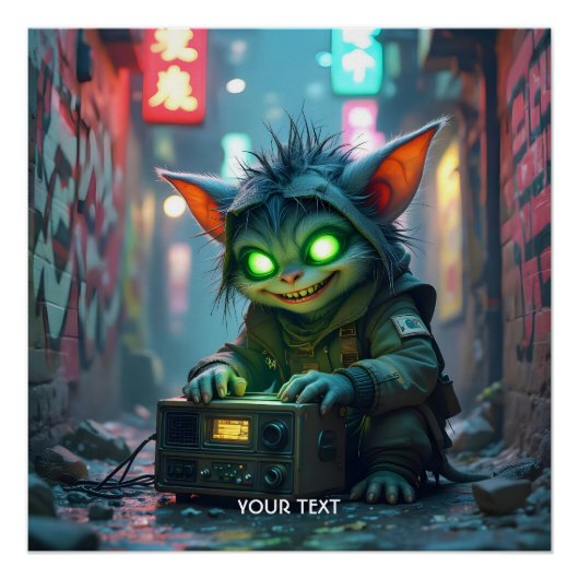 Fantasy Niedlich Music Joy Street Poster (Vorderseite)