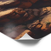 Fantasy Niedlich Music of Desert Poster (Ecke)