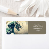 Fantasy Niedlich Mythischer japanischer Drache (Insitu)