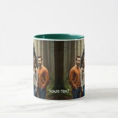 Fantasy Niedlich Nice Forest Walk Tasse (Zentrum)