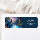 Fantasy Niedlich Night Puddle Peacock (Insitu)