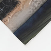 Fantasy Niedlich Oktober Fabric Collage Fleecedecke (Ecke)