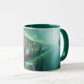 Fantasy Niedlich Old Past Train Tasse (VorderseiteRechts)