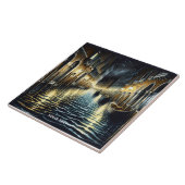 Fantasy Niedlich Old Venice Canal Fliese (Seite)