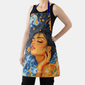 Fantasy Niedlich Orange Blue Girl Schürze (InSitu)