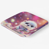 Fantasy Niedlich Otter Pop Star Pappteller (Gewinkelt)