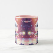 Fantasy Niedlich Otter Pop Star Tasse (Zentrum)
