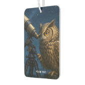 Fantasy Niedlich Owl Telescope Night Autolufterfrischer (Links)