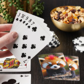 Fantasy Niedlich Panda Red Hai Spielkarten (In Situ)