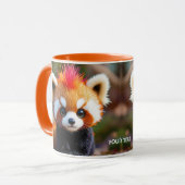 Fantasy Niedlich Panda Red Hai Tasse (Vorderseite Links)