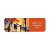 Fantasy Niedlich Park Fall Rain (Vorne)