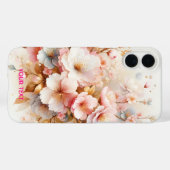 Fantasy Niedlich Pastell Pink Sakura Case-Mate iPhone Hülle (Rückseite (Horizontal))