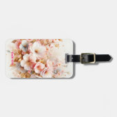 Fantasy Niedlich Pastell Pink Sakura Gepäckanhänger (Vorderseite horizontal)
