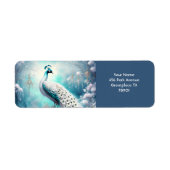 Fantasy Niedlich Peacock Ice Winter (Vorne)