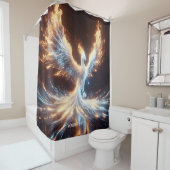Fantasy Niedlich Phoenix Feuer Reborn Duschvorhang (Beispiel)