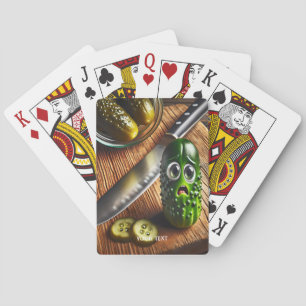 Fantasy Niedlich Pickles Board Jar Spielkarten