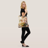 Fantasy Niedlich Pink Orchideen Wasserfarben Tasche (Am Model)