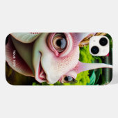 Fantasy Niedlich Pink Snail Pearls Case-Mate iPhone Hülle (Rückseite (Horizontal))