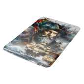 Fantasy Niedlich Pirate Sea Ship Badematte (Schrägansicht)