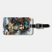 Fantasy Niedlich Pirate Sea Ship Gepäckanhänger (Vorderseite horizontal)