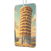 Fantasy Niedlich Pisa Tower Pizza Autolufterfrischer (Links)