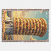 Fantasy Niedlich Pisa Tower Pizza Decke (Vorderseite)