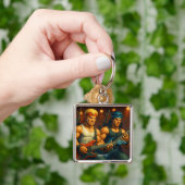 Fantasy Niedlich pixized Rock Band Schlüsselanhänger (Hand)