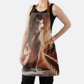 Fantasy Niedlich Podium Schöne Katze Schürze (InSitu)