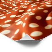 Fantasy Niedlich Polka Dog Dot Poster (Ecke)