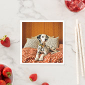 Fantasy Niedlich Polka Dog Dot Serviette (Beispiel)