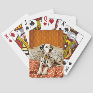 Fantasy Niedlich Polka Dog Dot Spielkarten