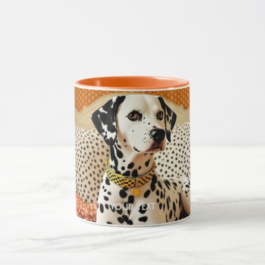 Fantasy Niedlich Polka Dog Dot Tasse (Zentrum)
