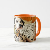 Fantasy Niedlich Polka Dog Dot Tasse (VorderseiteRechts)