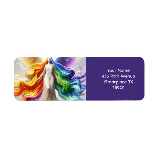 Fantasy Niedlich Pride Rainbow Angel (Vorne)