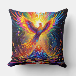 Fantasy Niedlich Prism Phoenix Aufstieg Kissen
