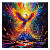 Fantasy Niedlich Prism Phoenix Aufstieg Poster (Vorderseite)