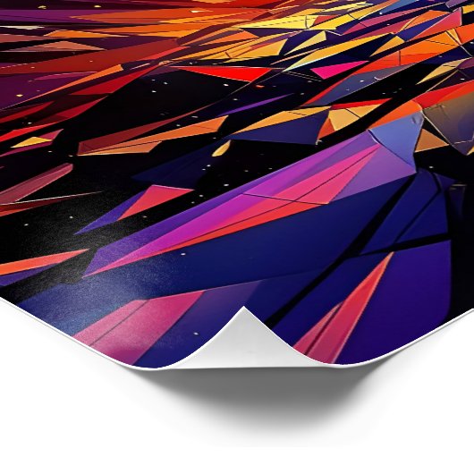 Fantasy Niedlich Prism Phoenix Aufstieg Poster (Ecke)