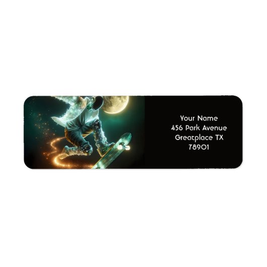 Fantasy Niedlich Punk Space Skateboard (Vorne)
