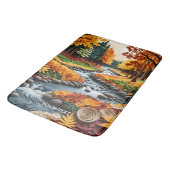 Fantasy Niedlich Quillfall Landschaft Badematte (Schrägansicht)