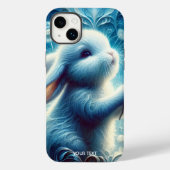 Fantasy Niedlich Rabbit Bunny Blume Case-Mate iPhone Hülle (Rückseite)