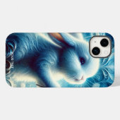 Fantasy Niedlich Rabbit Bunny Blume Case-Mate iPhone Hülle (Rückseite (Horizontal))
